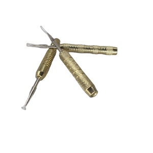 Pièces de quincaillerie tournées en laiton pour fraisage et tournage en acier inoxydable, usinage par électroérosion à fil, corps de fléchettes, tolérance 0,01 mm - Product Image 2
