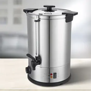 Commercial Catering Water Boiler 6 10 15 20 30 Liter Coffee Urn Electric Water Boiler Hot Coffee Wine Stainless Steel Water