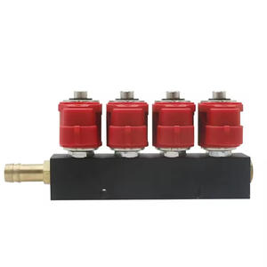 Kit de Unidad de Control de Riel de Inyección de Gas para Automóviles de GLP/GNC, 2/<span class=keywords><strong>3</strong></span> Ohmios, 4 Cilindros, Rojo, Piezas de Automóviles de Gas - Product Image 6