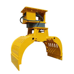 Pince de levage de pierre de bord de route d'excavatrice Pince de bloc de ciment de béton d'excavatrice Griffes de manutention de briques de chaussée polyvalentes - Product Image 6