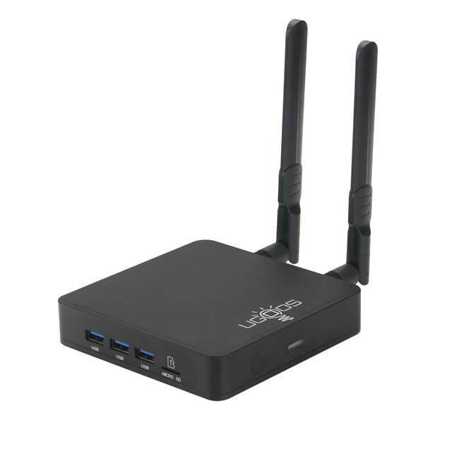 Original Ugoos AM9 Pro Smart TV Box Android 14 Amlogic S905x5-J WiFi BT5.3 1000M HDR Set Top Box Media Player AI-SR Dolby Vision