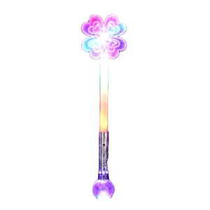 St. Patrick Day Shamrock <strong>Ornament</strong> Party Accessories LED Wand LED <strong>Light</strong> <strong>up</strong> Shamrocks Stick for Kids Adults - Product Image 1