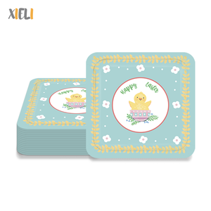 Xieli El Vajilla Personalizado Del Evento <span class=keywords><strong>De</strong></span> Pascua Suministra Las Placas <span class=keywords><strong>De</strong></span> Papel Disponibles Del Partido <span class=keywords><strong>De</strong></span> La Decoración - Product Image 1