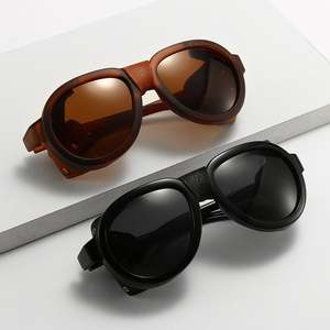 Lunettes de soleil polarisées UV400 pour hommes, style punk, coupe-vent, avec logo personnalisé, pour la conduite, vente en gros - Product Image 3