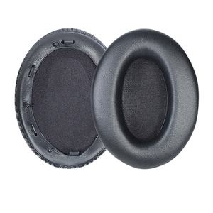 Pour <span class=keywords><strong>Sony</strong></span> coussins d'oreille <span class=keywords><strong>WH</strong></span>-<span class=keywords><strong>1000XM3</strong></span> housse en cuir protéiné oreillette remplacement réduction du bruit casque coussinets d'oreille en mousse - Product Image 2