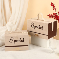 [Seulement personnalisé] grande capacité flanelle Portable poche Flip mariage Souvenir présent bonbons Festival anniversaire cadeau emballage boîte