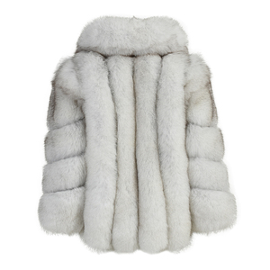 Cappotto di Pelliccia di Volpe Lungo e Voluminoso per Donna, Elegante e Caldo per l'<span class=keywords><strong>Inverno</strong></span> - Product Image 2