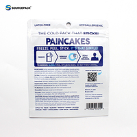 Pochette à fermeture éclair personnalisée pour pack de cryothérapie réutilisable |   Sac de transport pour soins des blessures sportives