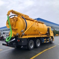 Camion à vide Sinotruk HOWO 4X2 6X4 pour aspiration des eaux usées, état neuf, marque chinoise