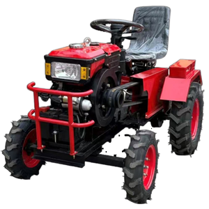 Tracteurs agricoles miniatures 4x4 de dernière génération, vente chaude, haute qualité, 18 ch, motoculteur à roues avec moteur 4 roues motrices, pompe, boîte de vitesses, transmission par engrenages - Product Image 1