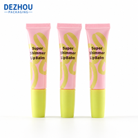 Tube de brillant à lèvres personnalisé OEM, marque privée, contenants vides de 5 ml, 8 ml, 10 ml, 15 ml pour brillant à lèvres à presser