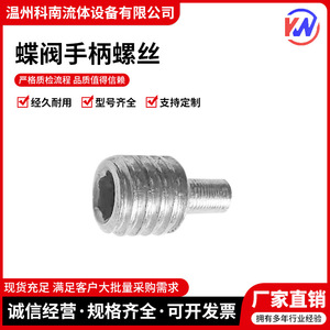 Conan Butterfly Valve Handle Screw M6 M8 Stainless Steel Fixing Accessory Manual Industrial Use - Product Image 4