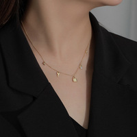 Collar de Plata de Ley S925 con Colgante de Candado de Amor, Estilo Europeo Elegante y Lujoso, para Regalo de Joyería para Novia