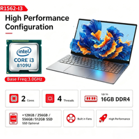 Gloednieuwe OEM 15,6" laptop Intel Core I3-8109U 256 SSD IPS scherm Full HD Engels toetsenbord Windows 11 voor thuisgebruik en studenten