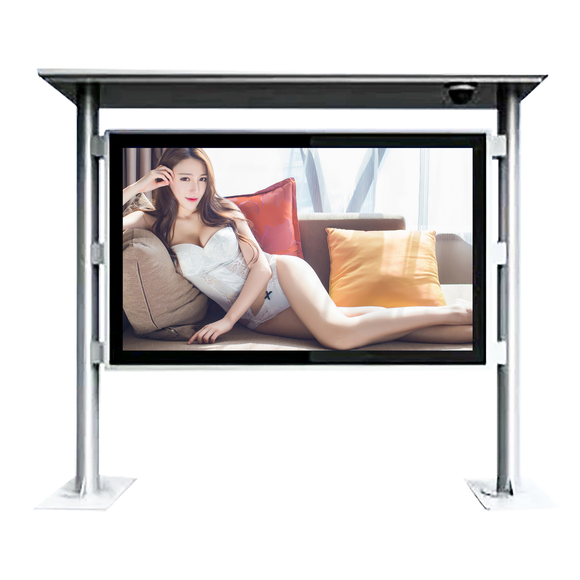 Mới Đến Ngoài Trời Tv 9.0 Truyền Hình Thông Minh TV 100 Inch Thông Minh Bằng Chứng Nước OEM/ODM