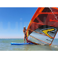 Planche de paddle gonflable sur mesure de 305x76x15 cm, planche de windsurf sans voile