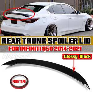 สปอยเลอร์หลังรถยนต์ RS Style Q50 สำหรับ Infiniti Q50 ปี 2014-2021 ปีกหลังรถยนต์ สปอยเลอร์ฝากระโปรงท้าย - Product Image 1