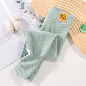 Pantalon décontracté pour garçons, <span class=keywords><strong>chaud</strong></span>, respirant, automne-hiver, longueur intégrale, leggings épais en polyester tricoté, velours Youyuan Bao - Product Image 2