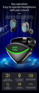 Hot Selling Wireless Earphones Headphones Bt 5.3 Breathing Light Waterproof Tws Y-0 Auriculares In-ear Earbuds - Product Image 5