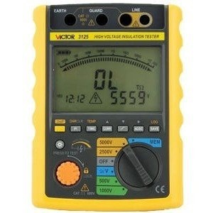 Testeur de résistance d'isolement Victor VC3125, mégohmmètre, testeur de résistance d'isolement haute tension et autres produits - Product Image 2