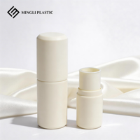 Blanc Vide Rond Fard À Joues Bâton Rechargeable PP En Plastique Baume À Lèvres Tube Conteneur Twist up Déodorant Bâton Tubes 7g 15 grammes