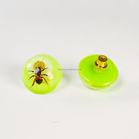 Spesimen Resin bug dalam spesimen serangga Resin kerajinan hewan spesimen lebah madu dan bros bunga/pin