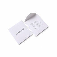 Kit d'accessoires de nettoyage d'écran de téléphone haut de gamme : Lingettes de nettoyage en profondeur sans traces et autocollant absorbant la poussière