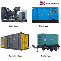 Groupe électrogène diesel ultra-silencieux avec coffret insonorisé et anti-vibrations pour l'alimentation électrique des usines, hôpitaux et mines