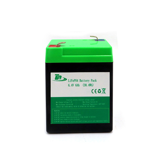 แบตเตอรี่ลิเธียมเหล็กฟอสเฟต6Ah 6.4V สำหรับเก็บพลังงานแสงอาทิตย์รถกอล์ฟรถเข็นของเล่นเรือ - Product Image 1