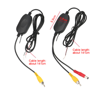 Nouveau Kit récepteur émetteur vidéo 2.4G écran sans fil caméra de recul de recul pour caméra de recul de voiture et moniteur DVD