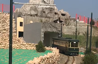 Tramváis para Viajes en Parques de Atracciones, Carro de Turismo Vintage para Recorridos en Parques Temáticos
