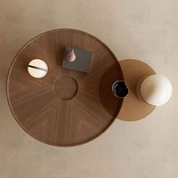 Tables basses et tables d'appoint modulaires en bois pour salon