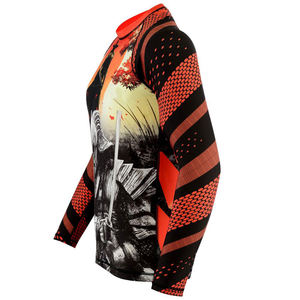 Rashguard MMA personnalisé imprimé, respirant, design BJJ sublimé, style unique et personnalisé, UPF50+, séchage rapide, Spandex/Nylon - Product Image 2