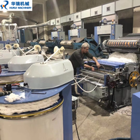 FA186G HURUI Ligne de machines à carder automatiques pour coton absorbant médical et fibres de laine, capacité 35 kg/h, avec niveleur automatique 1000 mm