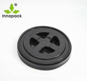 Personnalisation possible Vente directe d'usine Seau en plastique de 20 litres Seau de rangement multifonctionnel Avec couvercle et poignée - Product Image 1