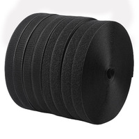 Bande auto-adhésive réutilisable populaire de 6 à 10 cm, boucle auto-agrippante double face, 100% nylon, ruban adhésif résistant pour la maison et le bureau
