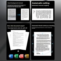 Escáner de Oficina de Alta Eficiencia Liangtian, OCR de Alta Definición, Actualizable en Línea, Tamaño A4, Integración con PDF, Oficina Inteligente