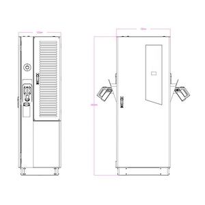 Estación <span class=keywords><strong>de</strong></span> Carga para Camiones Eléctricos <span class=keywords><strong>de</strong></span> Carga Rápida Doble con Certificación CE, 120 Kw, 2 <span class=keywords><strong>Soc</strong></span> - Grado Profesional - Product Image 5