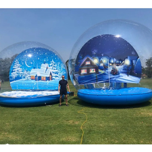 NB <b>INFLATABLE</b> Outdoor <b>Inflatable</b> Igloo Dome Tent Transparent PVC With Base Customized <b>Inflatable</b> Bubble Tent NB INF - Product Image 2