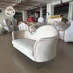 Commercio all'ingrosso moderno Hotel zona di riposo combinazione mobili velluto nero U divani soggiorno - Product Image 3