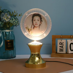 Hot bán <span class=keywords><strong>Acrylic</strong></span> Led khung ảnh New Led khung ảnh khoảng trống sinh nhật món quà cưới đẹp Nhựa Xoay Led khung hình - Product Image 5