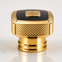 Capuchon de parfum en métal personnalisé |   Bouchon de flacon de parfum de luxe en alliage de zinc et aluminium |   Fabricant de bouchons de parfum OEM