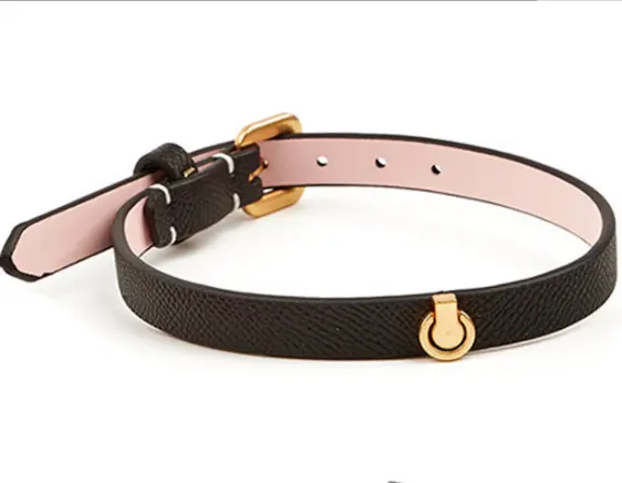 Sex appeal collar dog slaves real cowhide leather wear collar men and women flirt adult sm toys products