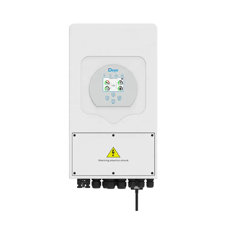 DEYE Inversor em sistema solar de grade Bateria de lítio 10kwh personalizada para uso doméstico com MPPT