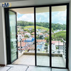 Porte moderne sur mesure à double vitrage PD pour balcon, toilettes, intérieur, en aluminium PT, avec finition battante pour salle de bain - Product Image 4