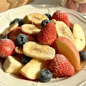 Mélange de fruits lyophilisés en gros, <span class=keywords><strong>sans</strong></span> <span class=keywords><strong>sucre</strong></span>, riche en antioxydants |   Pack en vrac de 1 kg pour les smoothies, les collations <span class=keywords><strong>et</strong></span> la fabrication alimentaire - Product Image 5