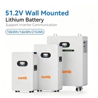 Expédition rapide Batterie LiFePO4 30 kWh 51,2 V 300 Ah Pack de batteries solaires 48 V 300 Ah 400 Ah Cellule de qualité A Batterie de stockage au sol mobile