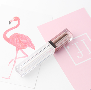 Großhandel Qualität 5ml DIY Logo Roségold/Silber Lippen glasur Tube Verpackungs flasche leere Lip gloss Tube - Product Image 3