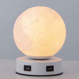 Lámpara de Carga USB Creativa, Decoración de Dormitorio Infantil, Lámpara de Luna 3D, Lámpara de Noche de Escritorio - Product Image 3