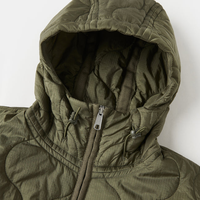 Veste matelassée en duvet ultra-légère personnalisée, avec coutures matelassées, chaude et moelleuse, fermeture éclair, veste d'hiver légère rembourrée, veste décontractée pour homme